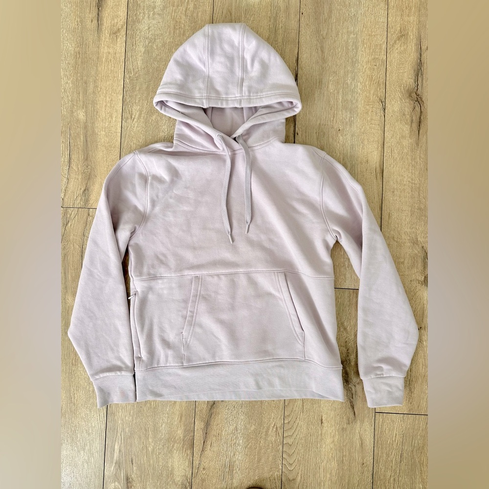 Athleta Lavender/Lilac Hoodie Sweatshirt